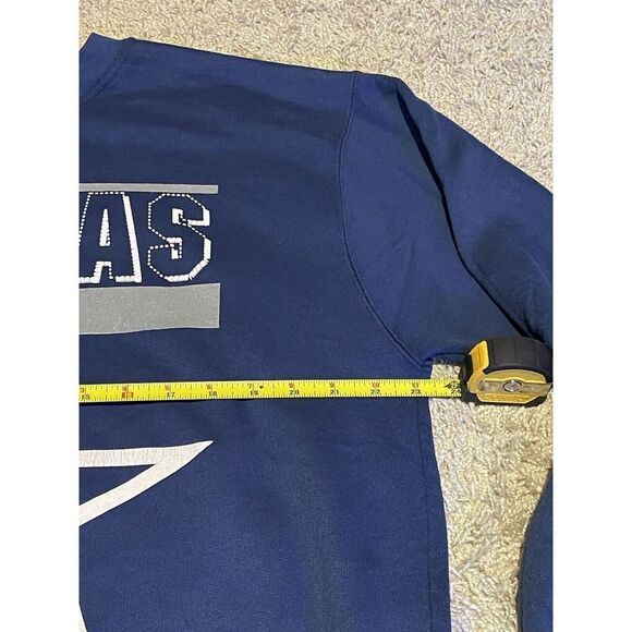 Vtg 90's Dallas Cowboys Team Rated Crewneck Sweatshirt Large NFL USA Pullover - Picture 3 of 7